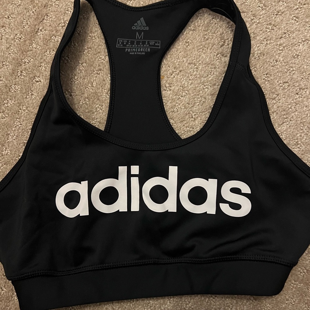 Adidas Women's Black Sports Bra